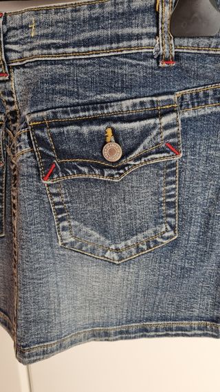 Minigonna jeans