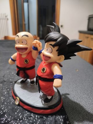 Diorama Dragon Ball Goku Kuririn Crilin