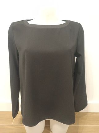 Blusa Negra Mujer