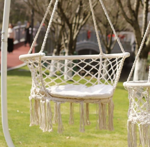 🆕 Hamaca Colgante Beige
