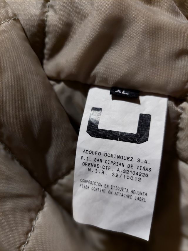 Anorak Adolfo Domínguez "XL"