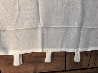 Coppia tendoni con angeli in filet 