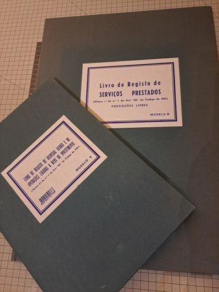 Livros de Registo de Serviços