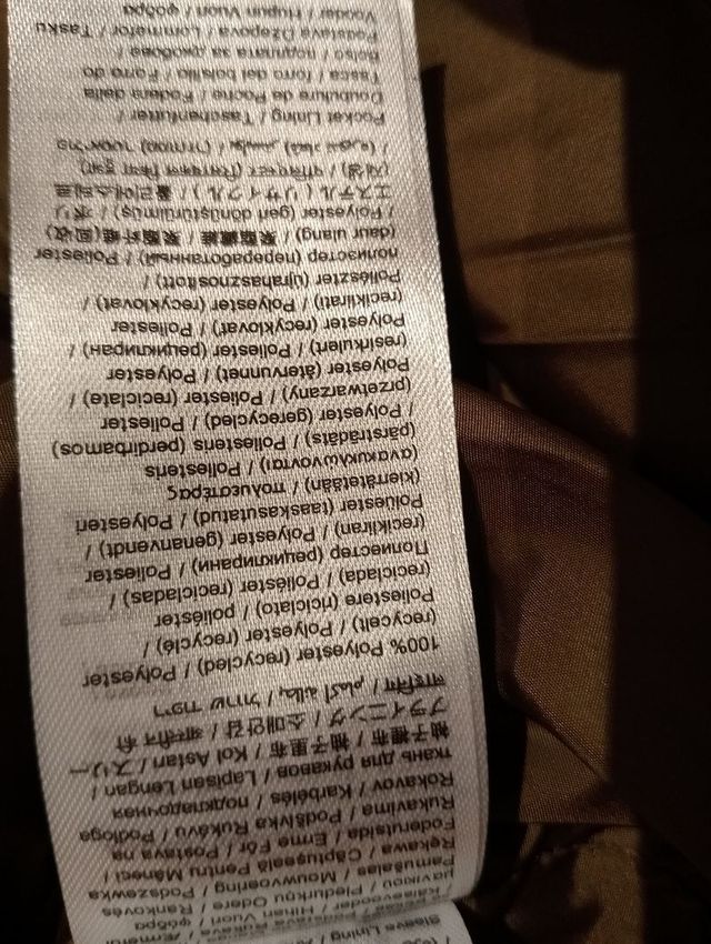 Abrigo Esprit Talla XL Hombre a estrenar marrón