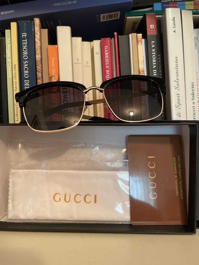 Gucci wayfarer aviator sunglasses unisex archive