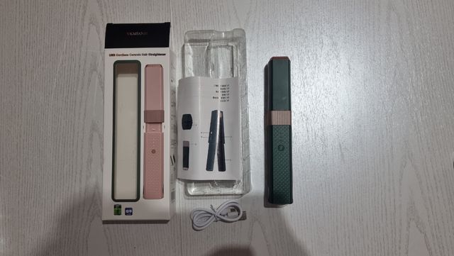 Plancha de pelo inalámbrica