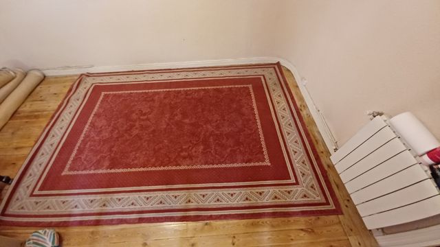 ALFOMBRA GRAN TAMAÑO ROJO