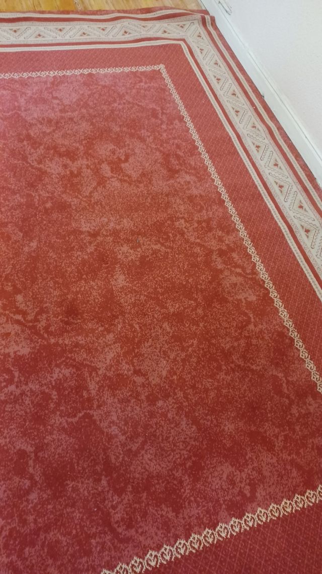 ALFOMBRA GRAN TAMAÑO ROJO