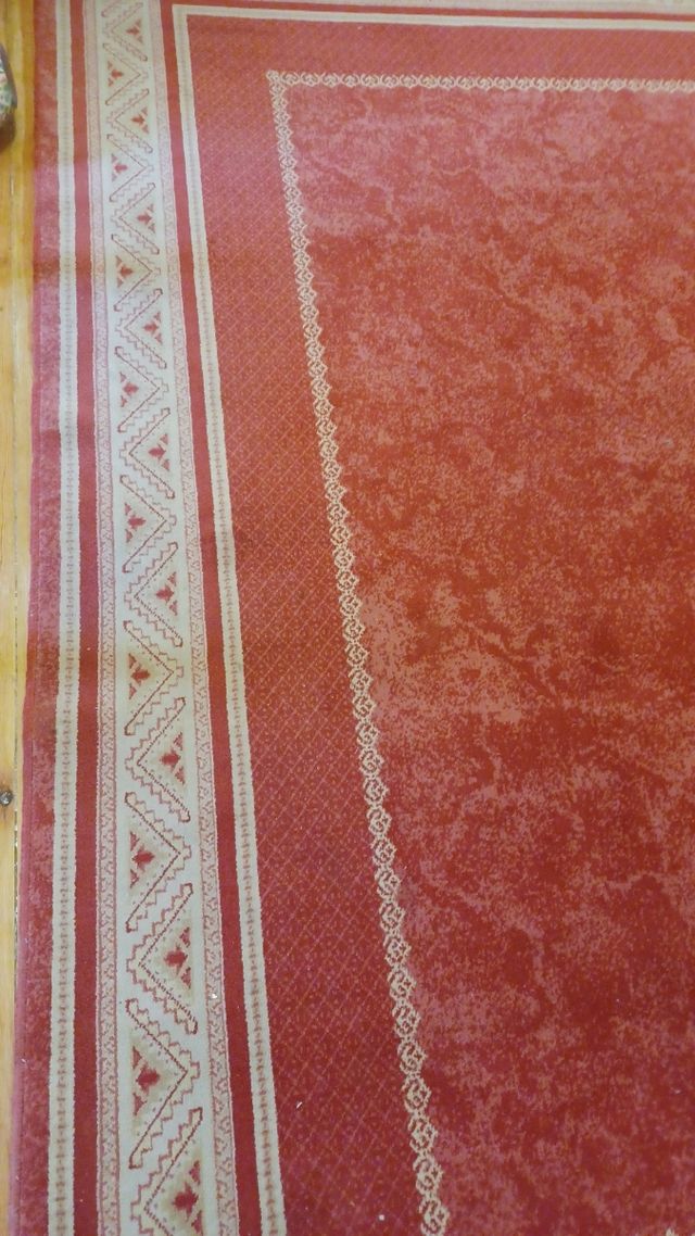 ALFOMBRA GRAN TAMAÑO ROJO