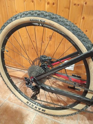 Bicicleta doble suspensión marca CUBE Talla M