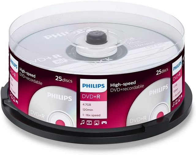 Philips DR 4 S 6 B 25 F/00 DVD+R - Blanco vírgenes