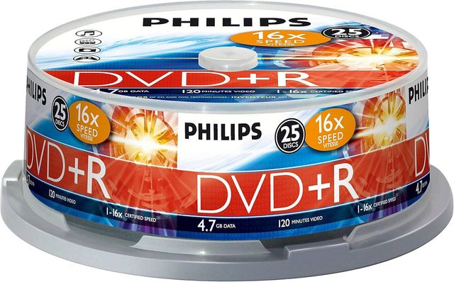 Philips DR 4 S 6 B 25 F/00 DVD+R - Blanco vírgenes