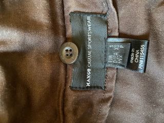Parka marron mujer 