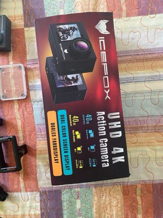 Action cam icefox con vari accessori