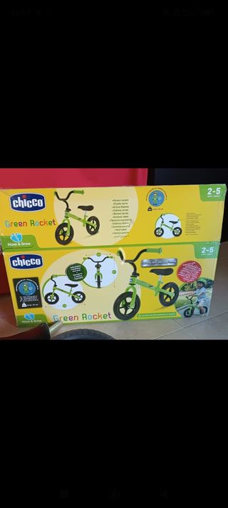 Bicicleta sin pedales