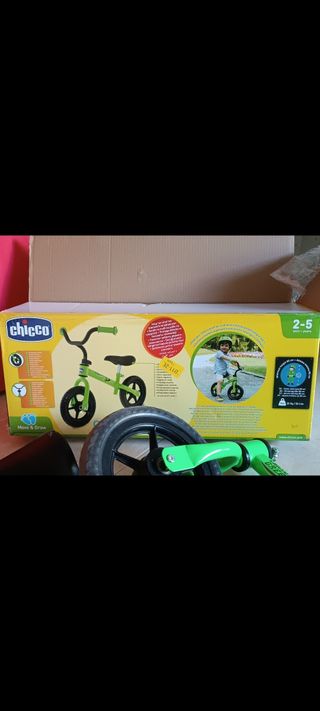 Bicicleta sin pedales