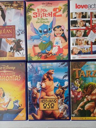 DVD películas Disney
