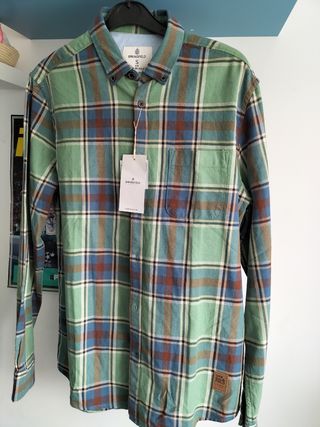 Camisa hombre cuadros 