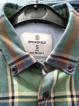 Camisa hombre cuadros 