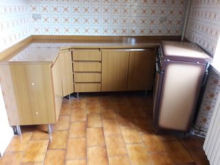 Cucina a Doppio Angolo, Armadio Angolare, Pensili