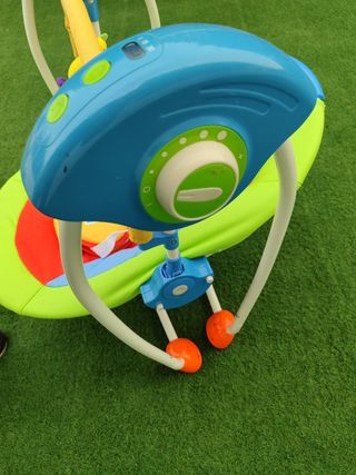 Hamaca tipo columpio para bebé.