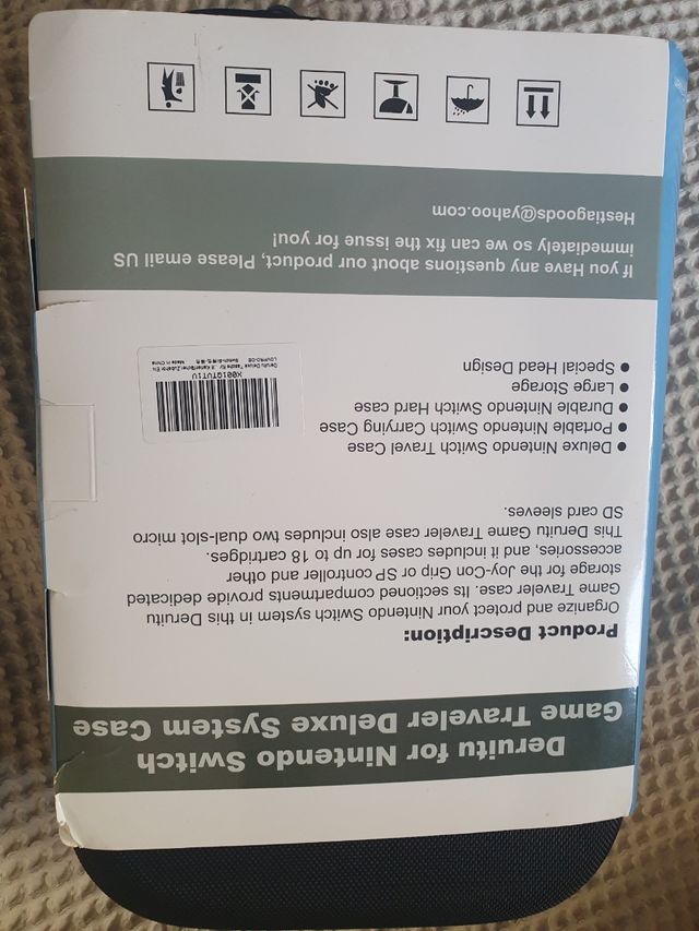 Funda Nintendo switch