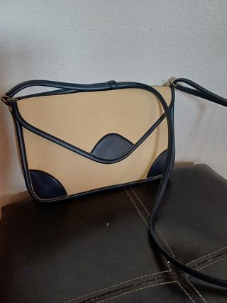 Bolso bandolera rafia
