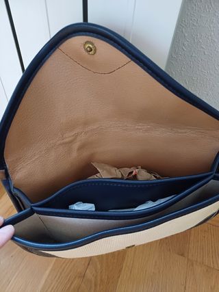 Bolso bandolera rafia