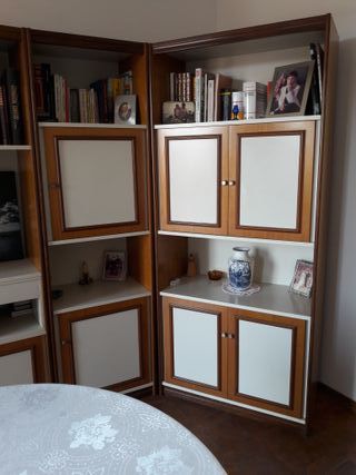 Mobili Arredamento Soggiorno, Parete Lineare 290cm