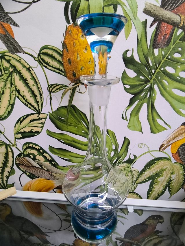 Licorera botella cristal