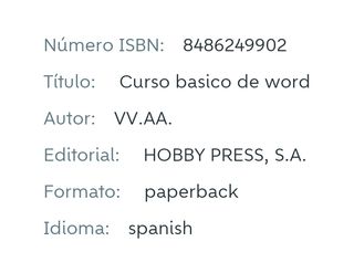 Curso basico de word 2003