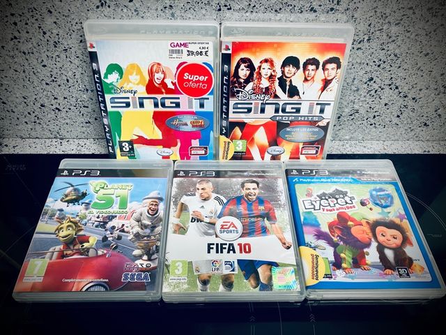 Lote pack 5 juegos PS3