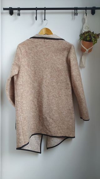 Abrigo fino lana