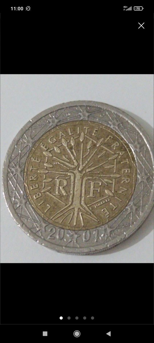 Moneda de 2€ Árbol de la vida 2001