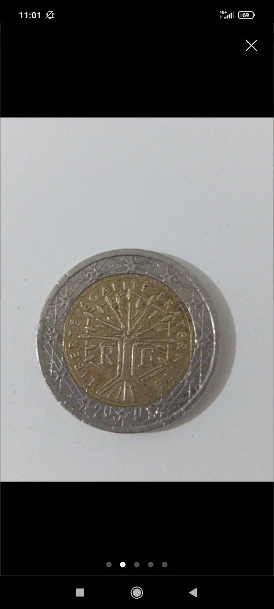 Moneda de 2€ Árbol de la vida 2001