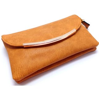 Bolso de Mano para Mujer Herraje Dorado Amarillo