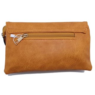 Bolso de Mano para Mujer Herraje Dorado Amarillo