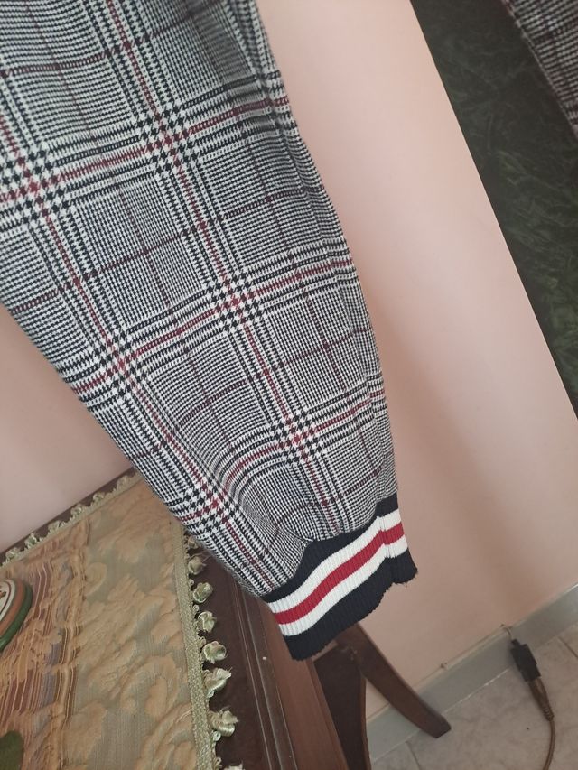 Pantalone donna quadri