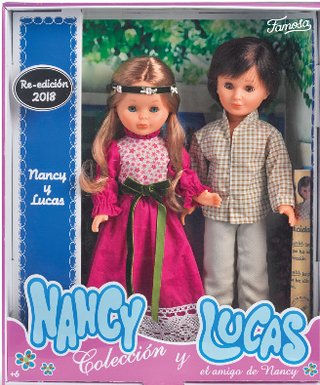 nancy y lucas muñecas de famosa