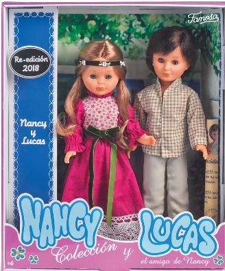 nancy y lucas muñecas de famosa