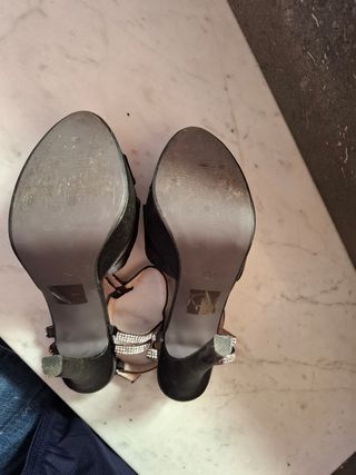 Tacchi neri tulipano numero 37