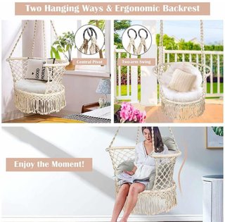 Hamaca Colgante Beige