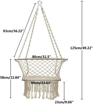 Hamaca Colgante Beige