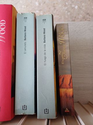 Colección libros  Barbara Wood