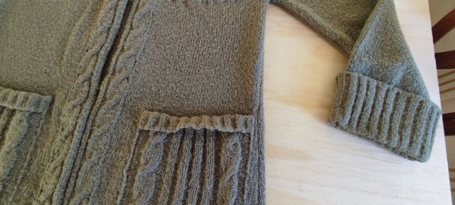 Cardigan in mohair