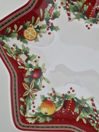 Villeroy & Boch cuenco estrella a pie 27x12 cm