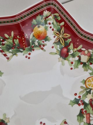 Villeroy & Boch cuenco estrella a pie 27x12 cm