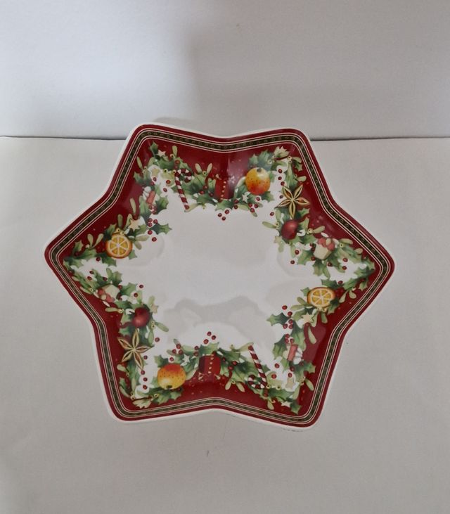 Villeroy & Boch cuenco estrella a pie 27x12 cm