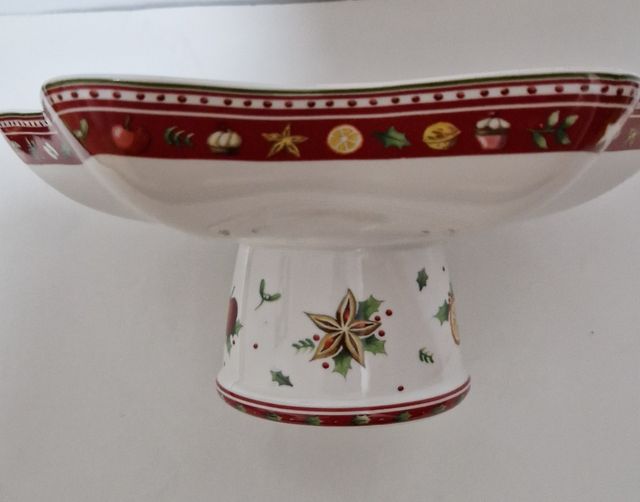 Villeroy & Boch cuenco estrella a pie 27x12 cm