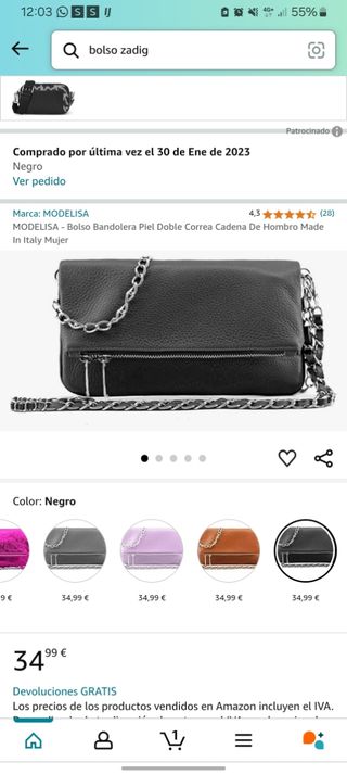 Bolso de cuero